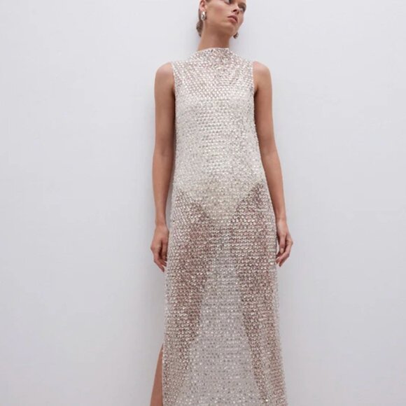 Shona Joy - Asteri high neck sleeveless maxi dress - Picture 6 of 6